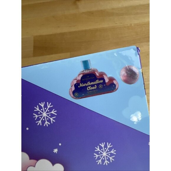 I Heart Revolution Candy Cloud Sleep Set Bubble Bath & Bath Fizzer Scented Gift - Picture 2 of 5